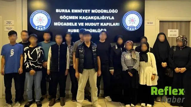 Bursa’da Düzensiz Göç Denetimi: 10 Yabancı Uyruklu Yakalandı