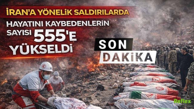 İran Savaşı Üçüncü Gününde Can Kaybı 555’e Yükseldi