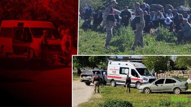 Hilvan’da Minibüse Kanlı Pusu 3 Kişi Hayatını Kaybetti