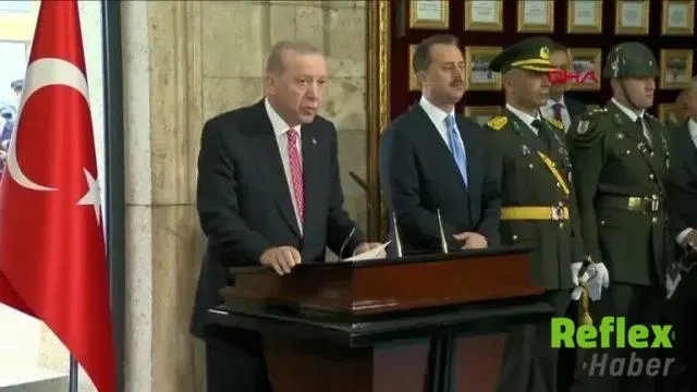Anıtkabir'de Cumhuriyet Bayramı Töreni Düzenlendi