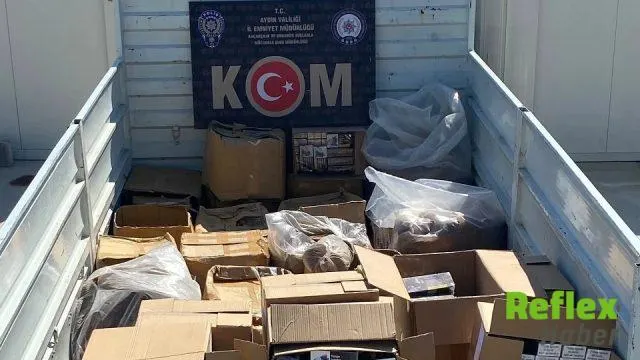 Aydın'da Kaçak Tütün Operasyonunda Üç Şüpheli Yakalandı