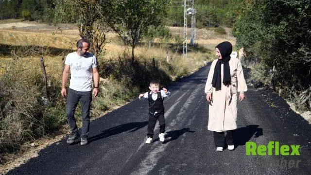 Kürşat İ̇çin Köy Yolları Asfaltlandı, Yürüme Çalışmaları Kolaylaştı