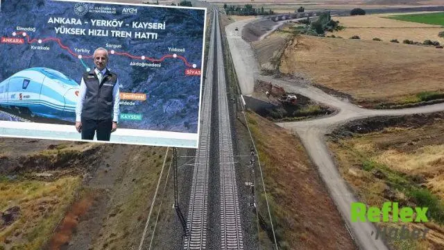 Yerköy-Kayseri Yht Hattında İ̇lerleme Yüzde 50’yi Aştı