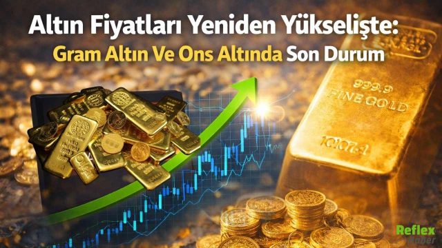 Altın Fiyatları Yeniden Yükselişte: Gram Altın Ve Ons Altında Son Durum