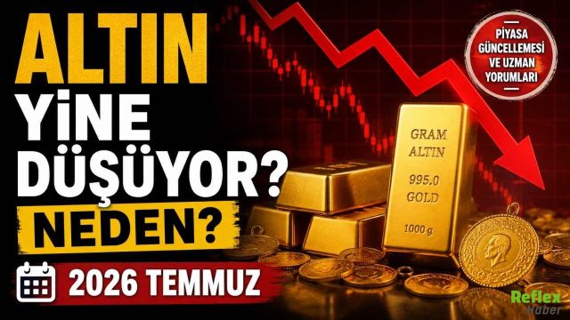 Altın Yine Düşüyor? Neden? 2026 Temmuz