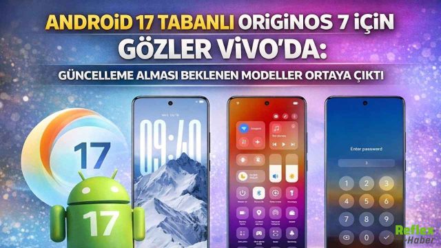 Android 17 Tabanlı OriginOS 7 İçin Gözler Vivo’da: Güncelleme Alması Beklenen Modeller Ortaya Çıktı