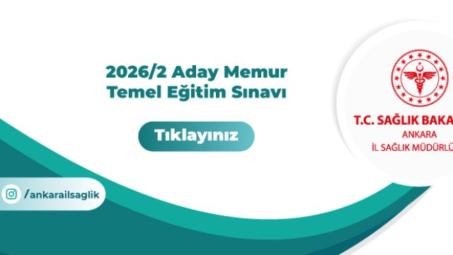 Ankara'da 364 Aday Memur Temel Eğitim Sınavına Girecek