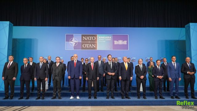 Ankara'da NATO Zirvesi Başladı! Liderlerden Dikkat Çeken Aile Fotoğrafı