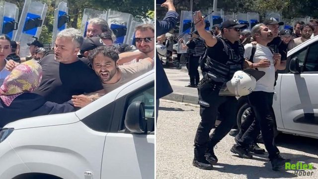 Ankara'da Öğretmenlerin Yürüyüşüne Polis Müdahalesi! Gözaltılar Yaşandı