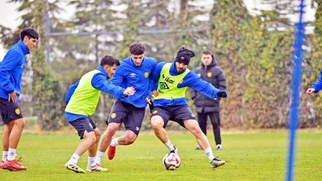 Ankaragücü'nden Batman Petrolspor maçı öncesi yoğun mesai
