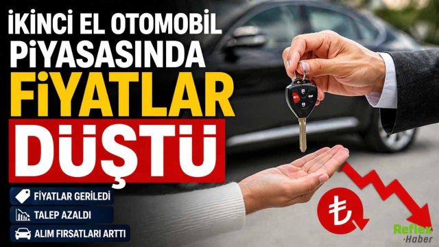 Araç Alacaklara Kritik Veri! Reel Fiyatlar Geriledi