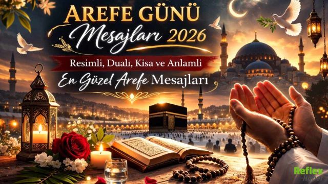 AREFE GÜNÜ MESAJLARI 2026 | Resimli, Dualı, Kısa Ve Anlamlı En Güzel Arefe Mesajları