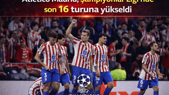 Atlético Madrid Şampiyonlar Ligi’nde Son 16’da! Club Brugge’e 4 Gollü Tarife