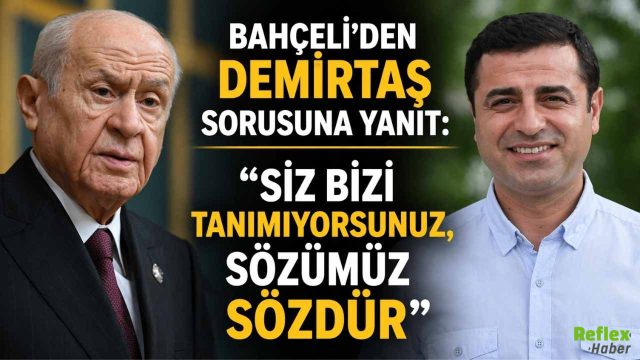 Bahçeli’den 23 Nisan Resepsiyonunda Sözümüz Sözdür Mesajı