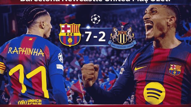 Barcelona Newcastle United Maç Özeti 7-2 Barça Farklı Kazandı Ve Çeyrek Finale Yükseldi