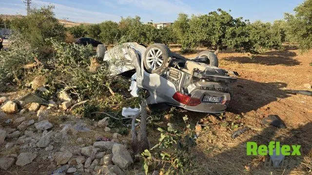 Gaziantep’te otomobil motosiklete çarpıp fıstık tarlasına devrildi: 1 ölü, 6 yaralı