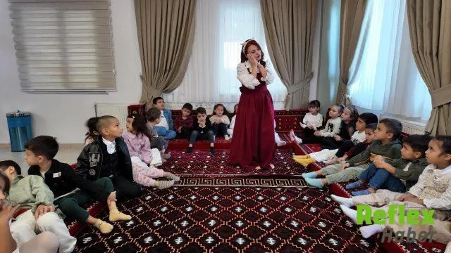 Kahramanmaraş’ta Çocuklar Masal Ve Sanat Etkinliklerinde Buluştu