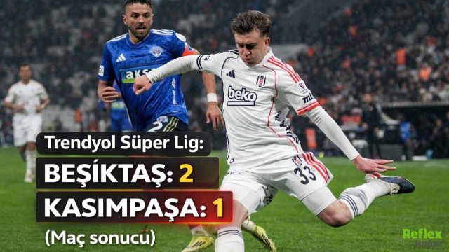 Beşiktaş Evinde Kazandı Kasımpaşa’ya Karşı 3 Puanı Aldı