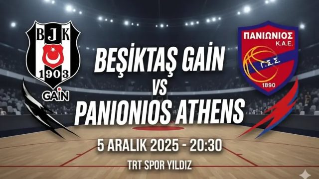 Beşiktaş - Panionis maçı ne zaman, saat kaçta, hangi kanalda? Beşiktaş GAİN basket maçı canlı izle