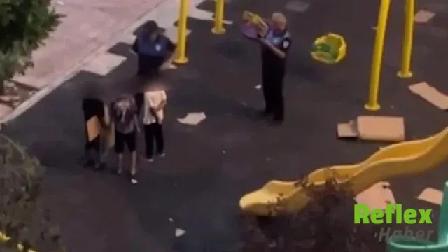 Amasya’da oyun parkını kirleten çocuklara belediyeden mesaj