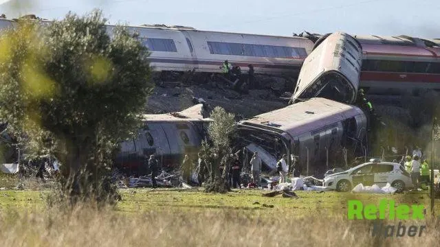 İ̇spanya'da Tren Çarpışmasında Can Kaybı 64'e Yükseldi