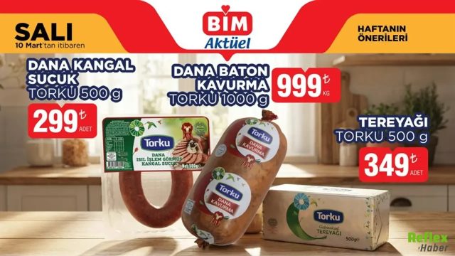 BİM 10 Mart 2026 Aktüel Ürünler Kataloğu: Salı Gününe Özel İndirimler Açıklandı