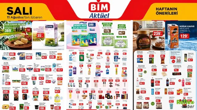 BİM 11 Ağustos 2026 Aktüel Kataloğu Yayınlandı! Gıda, Temizlik Ve Kişisel Bakım Ürünlerinde Yeni Fırsatlar