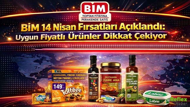 BİM 14 Nisan Fırsatları Açıklandı: Uygun Fiyatlı Ürünler Dikkat Çekiyor