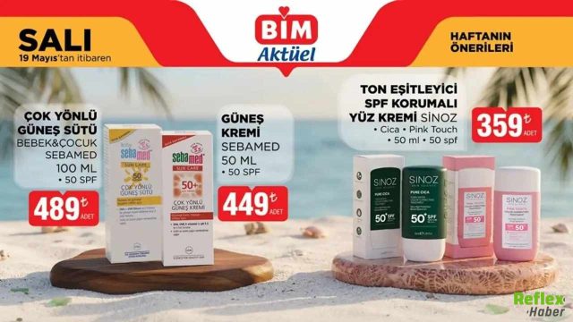 BİM 19 Mayıs 2026 Aktüel Kataloğunda 125 Üründe İndirim