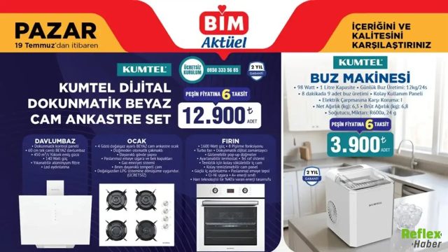 BİM 19 Temmuz 2026 Aktüel Ürünler Kataloğu Açıklandı: Elektrikli Bisiklet, Ankastre Set Ve Teknoloji Ürünleri Dikkat Çek