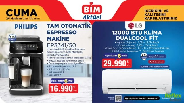 BİM 26 Haziran Aktüel Kataloğu Yayımlandı! Teknoloji Ve Kamp Ürünlerinde Dikkat Çeken Fırsatlar