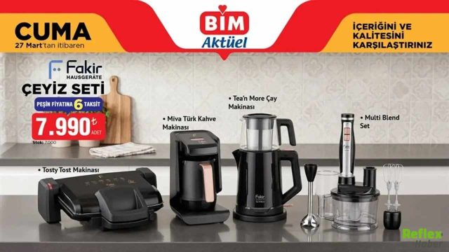 BİM 27 Mart 2026 Aktüel Kataloğu Açıklandı Büyük Fırsatlar Raflarda