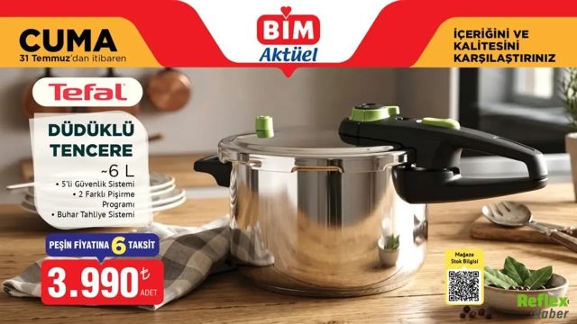 BİM 31 Temmuz 2026 Aktüel Kataloğu Açıklandı: Tefal, English Home Ve Tekstil Ürünleri Geliyor