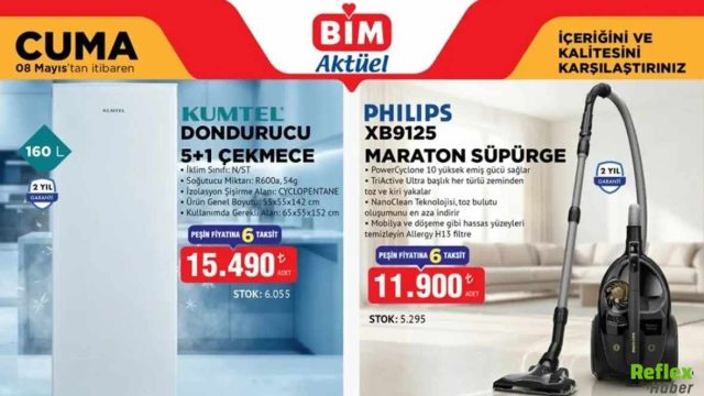 BİM 8 Mayıs 2026 Aktüel Ürünler Kataloğu Cuma Günü Başlıyor