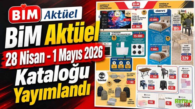 BİM Aktüel 28 Nisan - 1 Mayıs 2026 Kataloğu Yayımlandı