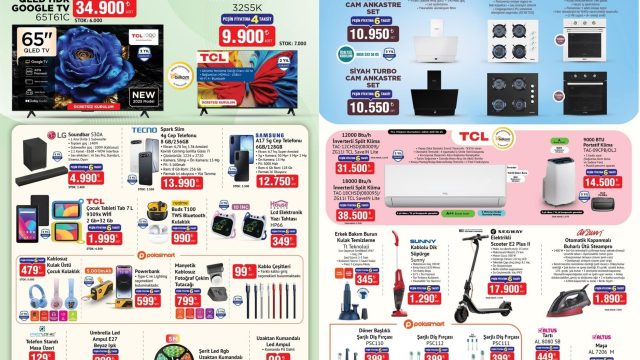 26 Temmuz BİM Aktüel Teknoloji Ürünleri Belli Oldu! Akıllı Telefon Ve Taşınabilir Klima Dikkat Çekti