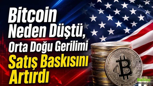 Bitcoin Neden Düştü, Orta Doğu Gerilimi Satış Baskısını Artırdı