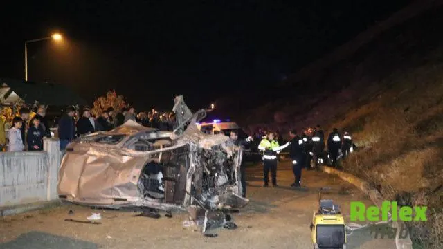 Oltu’da Araç Uçuruma Yuvarlandı: 1 Ölü, 3 Yaralı