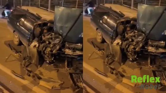 Kahramanmaraş’ta Park Halindeki Tır’a Çarpan Otomobildeki Sürücü Ağır Yaralandı