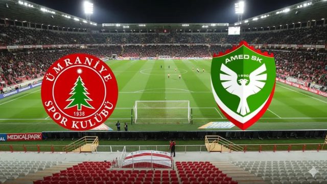 CANLI: Ümraniyespor - Amedspor maçı ne zaman, saat kaçta, hangi kanalda? Amedspor liderlik için sahada
