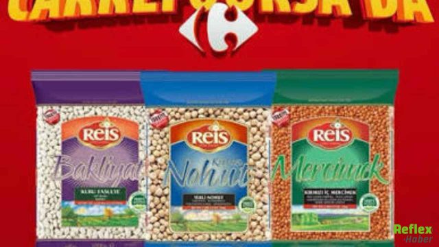 CarrefourSA'da Bakliyat Ürünlerinde Bir Alana Bir Bedava Kampanyası Başladı