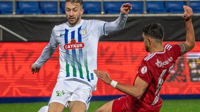 Çaykur Rizespor, Türkiye Kupası'nda Beyoğlu Yeni Çarşı ile 1-1 berabere kaldı