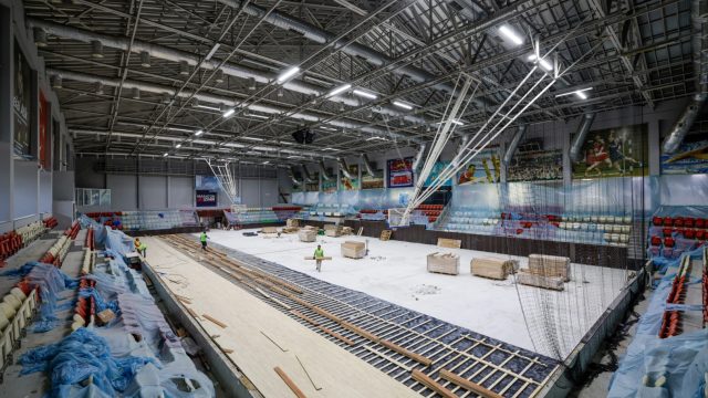 Celal Atik Spor Salonu Yenileniyor