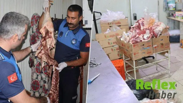 Şanlıurfa’da kasap ve kantin denetimi: 315 kilo bozuk et ele geçirildi