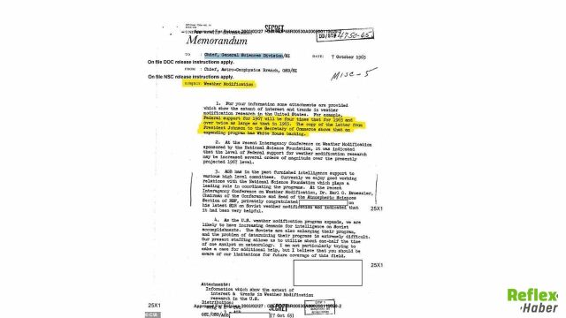CIA Belgeleri Ortaya Çıktı: ABD Hava Durumunu Kontrol Etmeye mi Çalıştı?