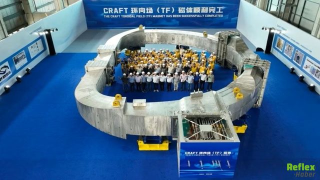 Çin'den Dünyayı Sarsacak Hamle! 582 Tonluk Dev Füzyon Mıknatısı Tanıtıldı