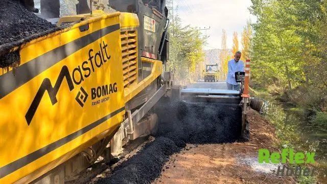 Kahramanmaraş'ta Çağlayan'ın 15 Yıllık Yolu Yenileniyor
