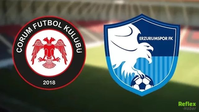 Çorum - Erzurumspor Maçı Şifresiz Canlı İzle Nereden İzlenir?