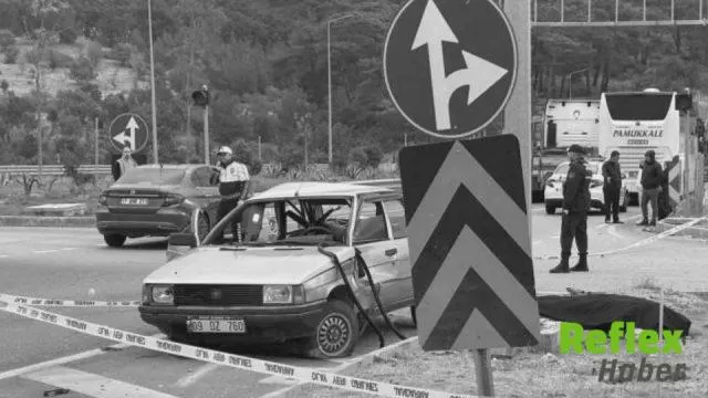 Ayvacık'ta Yolcu Otobüsüyle Çarpışan Otomobilde İ̇ki Can Kaybı