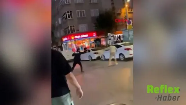 Esenler'de Polise Bıçaklı Saldırı: Şüpheli Bacağından Vuruldu